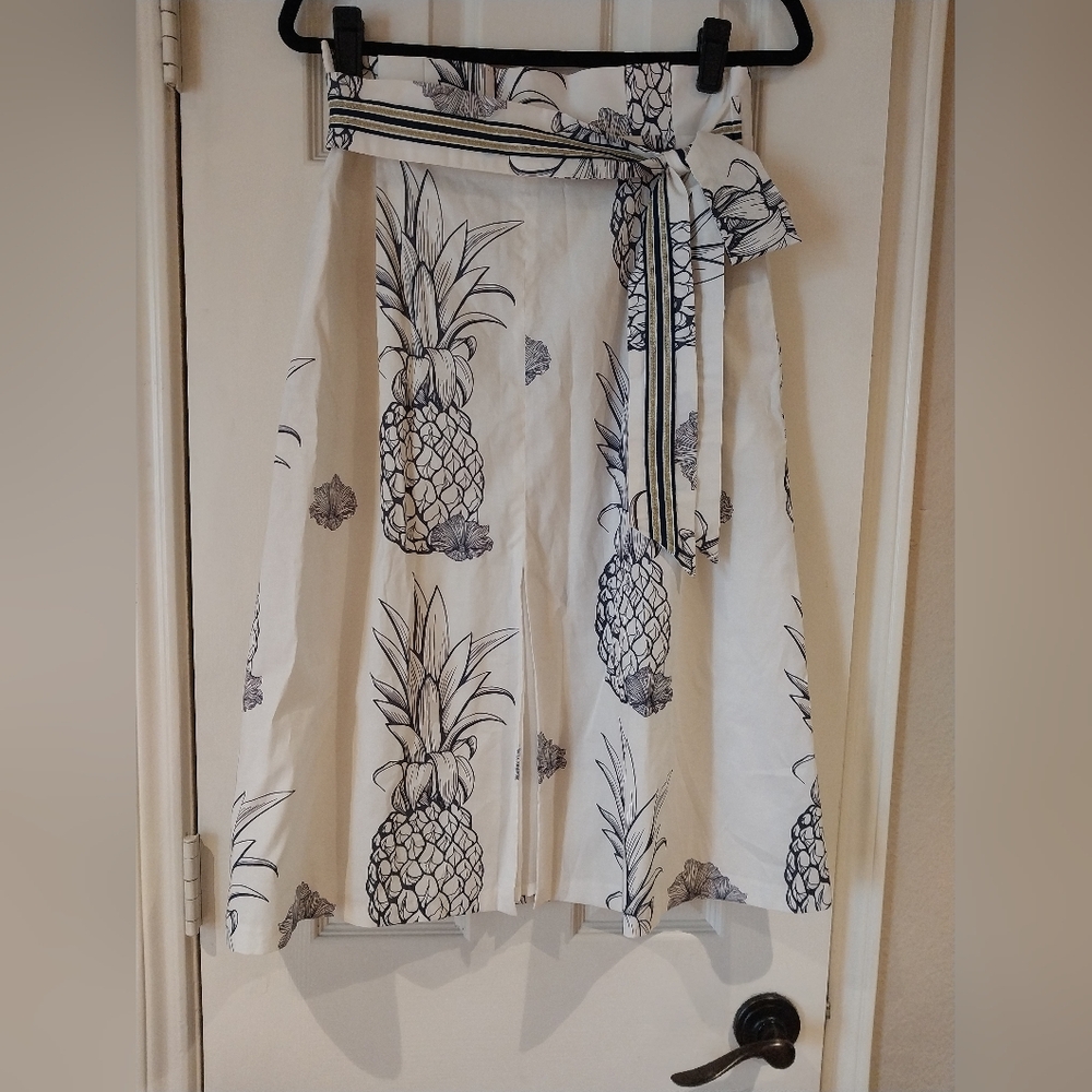 Vilagallo pineapple midi skirt